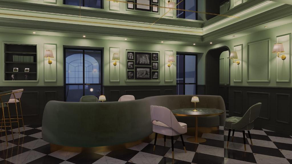 Hotel La Gemma ฟลอเรนซ์ ภายนอก รูปภาพ The interior of the restaurant