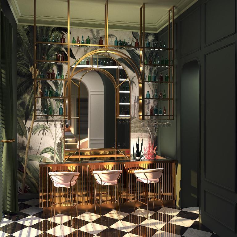 Hotel La Gemma ฟลอเรนซ์ ภายนอก รูปภาพ The bar at the 1930s